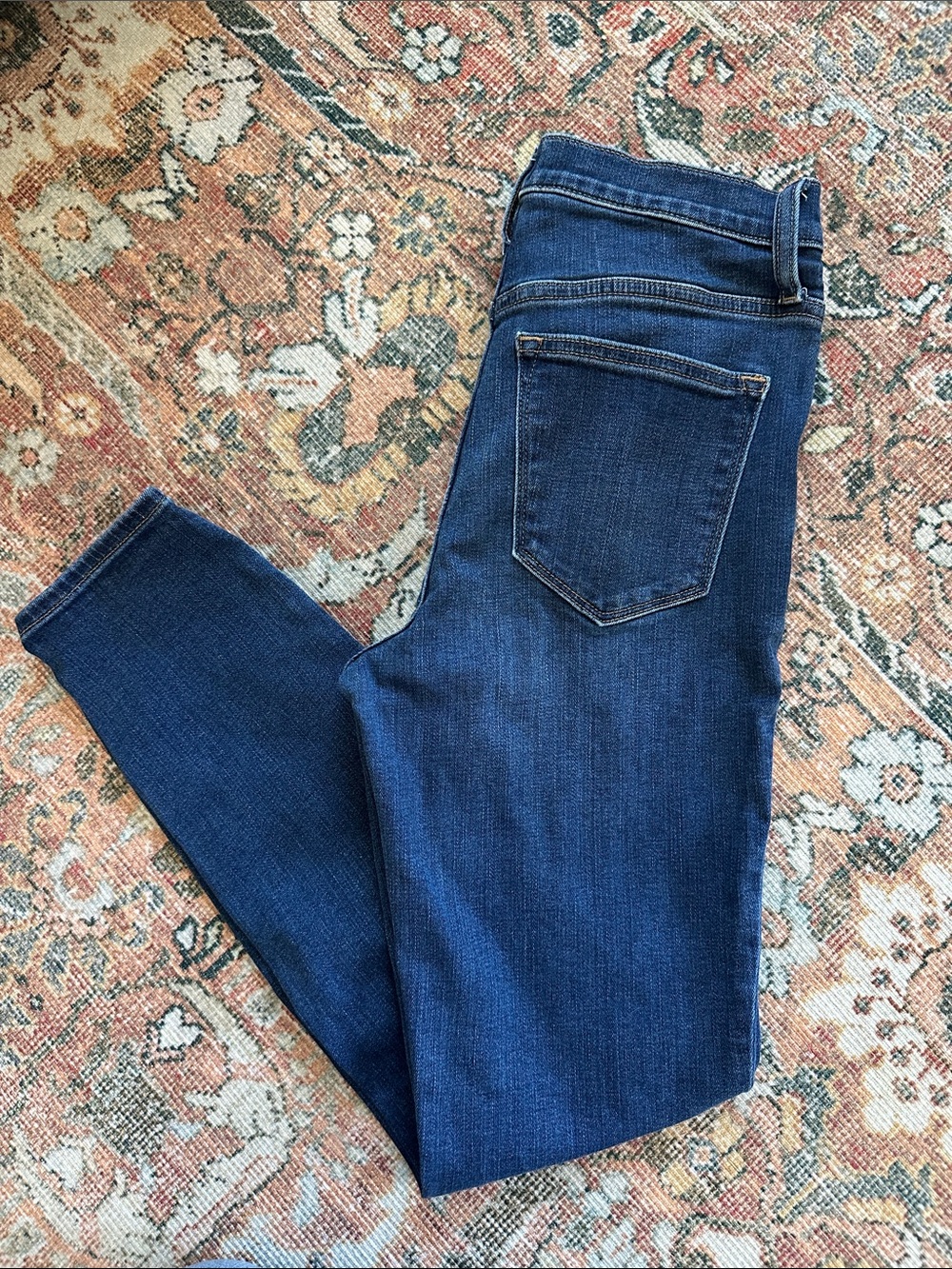 J Crew Dark Blue Women’s Stretch Skinny Jeans - Classic Slim Fit